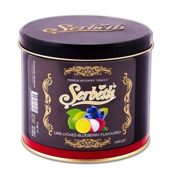 Табак Serbetli lime lychee blueberry 1кг в Томске