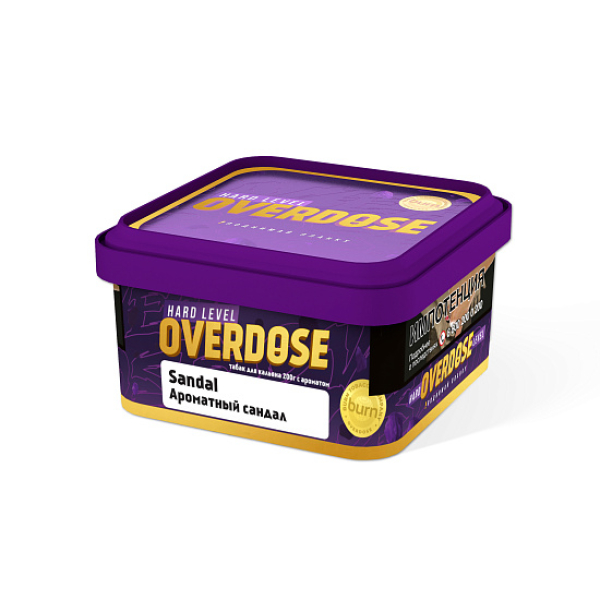 Табак OVERDOSE SANDAL 200 гр в Томске