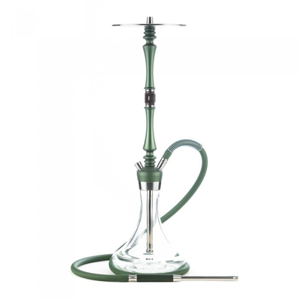 Кальян Hoob Mars Pro British Racing Green X Stainless Steel Prima Pro Дымчатый X Gold в Томске