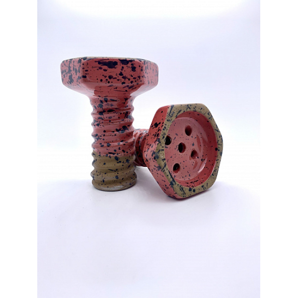 Чаша Thor Evil Screw Bowl Clay Красно Розовый в Томске