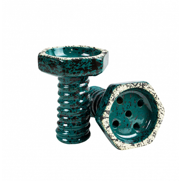 Чаша Thor Evil Screw Bowl Glaze Бирюза Сплошной в Томске