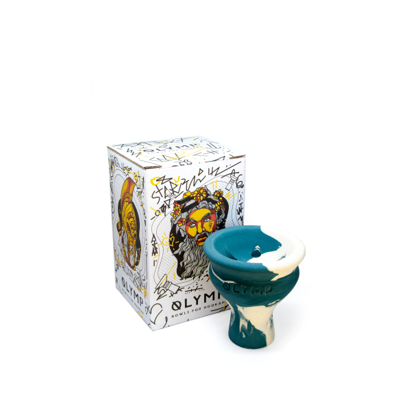 Чаша OLYMP Poseidon Blue snow (белый,голубой) в Томске