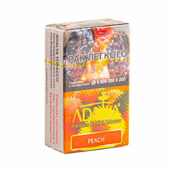 Табак ADALYA PEACH 20 гр в Томске