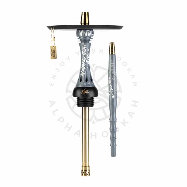 Кальян Alpha Hookah X VNDL Nardo Grey Серый (42 см) в Томске
