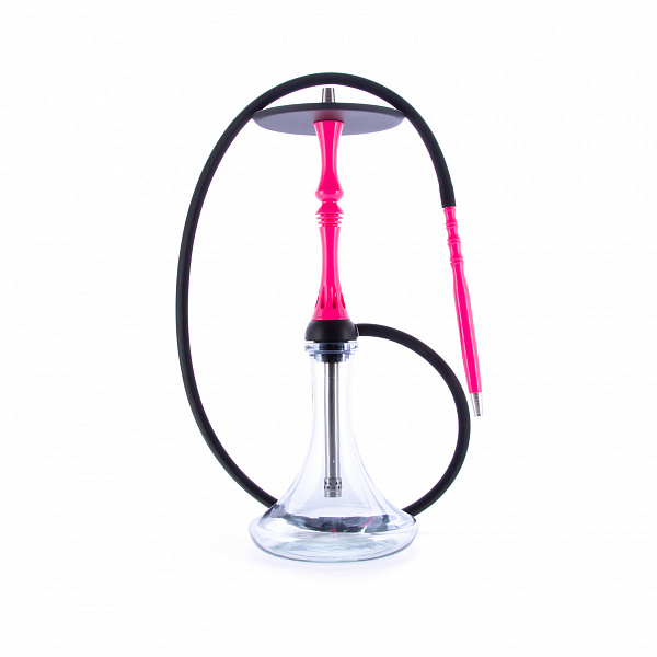 Кальян Alpha Hookah Kappa Rose Fluor (Розовый, 56 см) в Томске