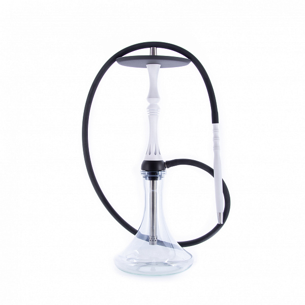 Кальян Alpha Hookah Kappa Snow White (Белый, 56 см) в Томске