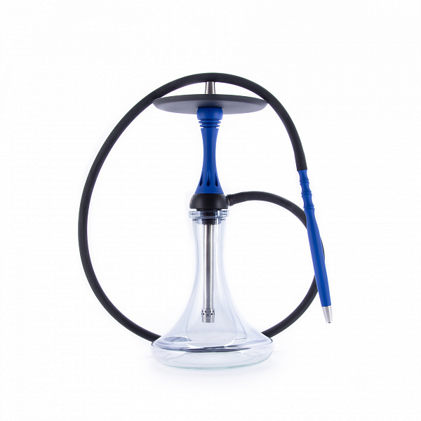 Кальян Alpha Hookah X Blue Matte (Синий, 42 см) в Томске