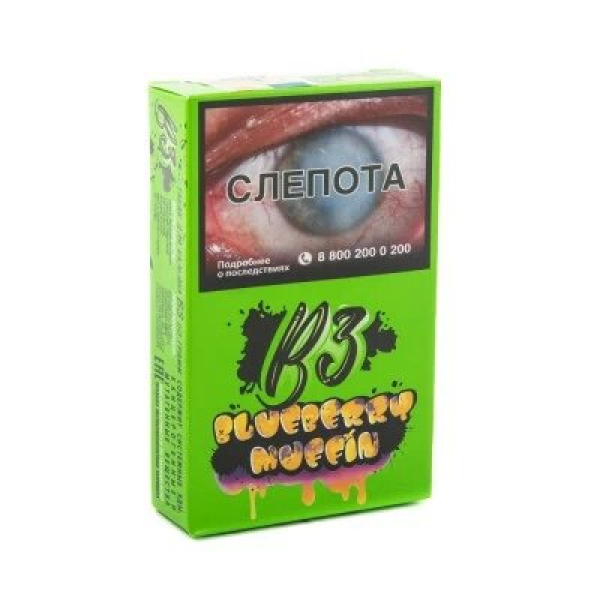 Табак B3 Blueberry Muffin (Черничный Маффин) 50 гр в Томске