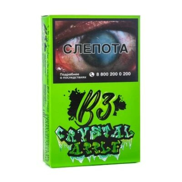 Табак B3 Crystal Apple (Яблоко со льдом) 50 гр в Томске
