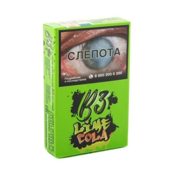 Табак B3 Lime Cola (Лайм Кола) 50 гр в Томске