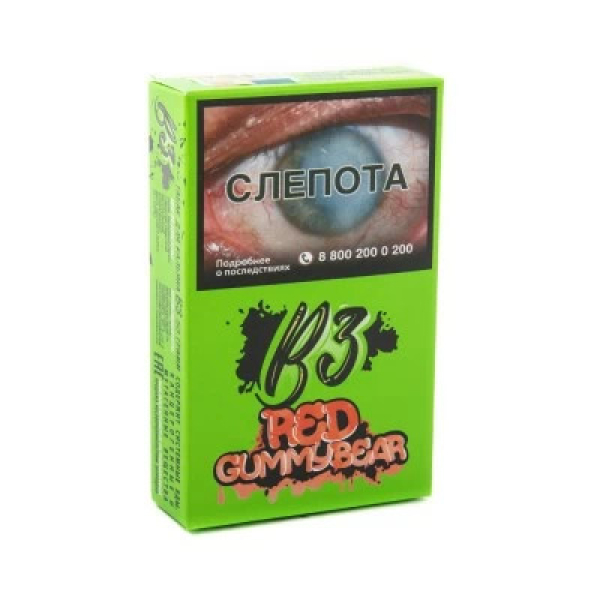 Табак B3 Red Gummy Bear (Красные Мишки Гамми) 50 гр в Томске