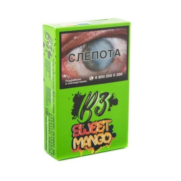 Табак B3 Sweet Mango (Сладкое Манго) 50 гр в Томске