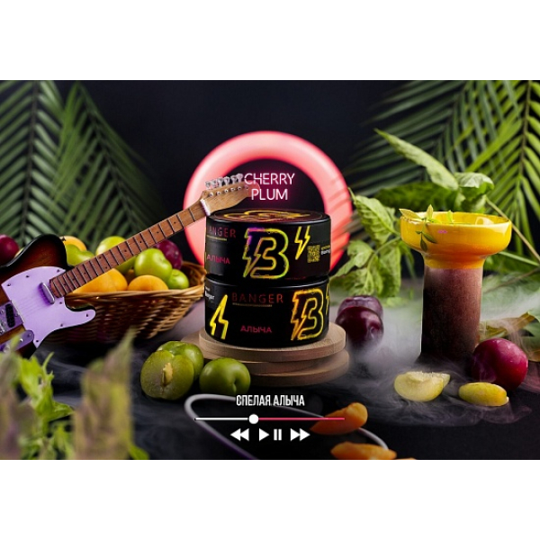Табак Banger Cherry plum 100 грамм в Томске