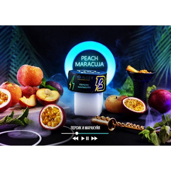 Табак Banger Peach Maracuja 100 грамм в Томске