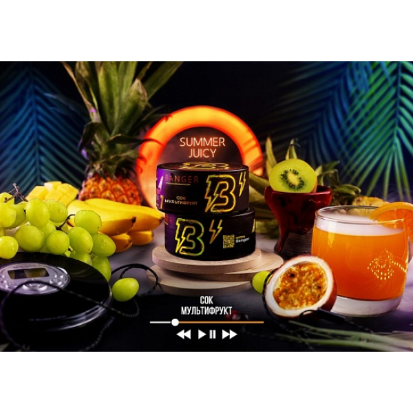 Табак Banger Summer Juicy 100 грамм в Томске