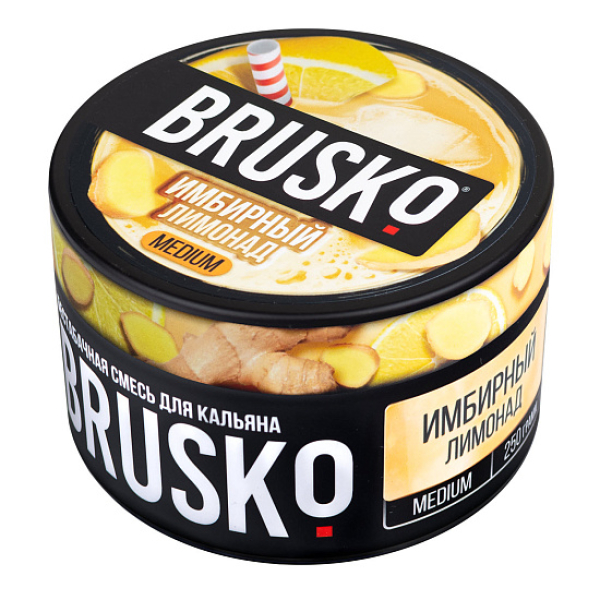 Смесь BRUSKO ИМБИРНЫЙ ЛИМОНАД (MEDIUM) 250 гр в Томске