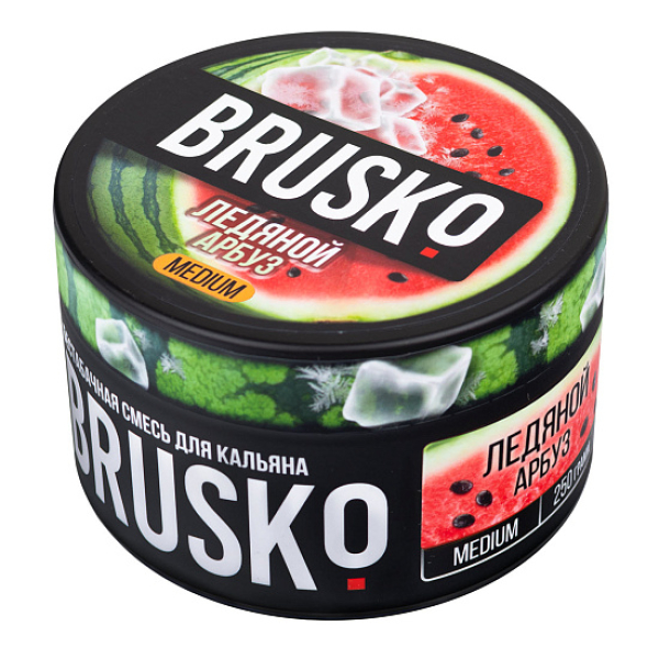 Смесь BRUSKO ЛЕДЯНОЙ АРБУЗ (MEDIUM) 250 гр в Томске