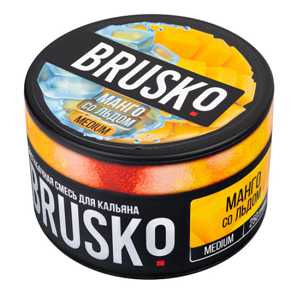 Смесь BRUSKO МАНГО СО ЛЬДОМ (MEDIUM) 250 гр в Томске