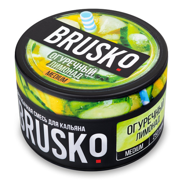 Смесь BRUSKO ОГУРЕЧНЫЙ ЛИМОНАД (MEDIUM) 250 гр в Томске