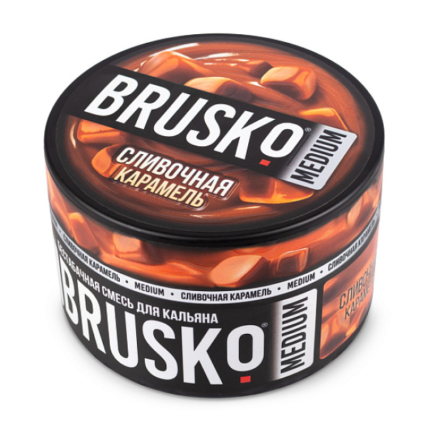 Смесь BRUSKO СЛИВОЧНАЯ КАРАМЕЛЬ (MEDIUM) 250 гр в Томске