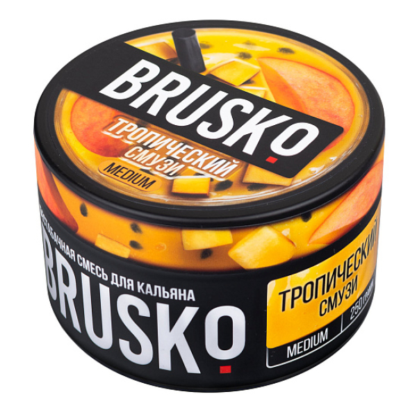 Смесь BRUSKO ТРОПЧЕСКИЙ СМУЗИ (MEDIUM) 250 гр в Томске