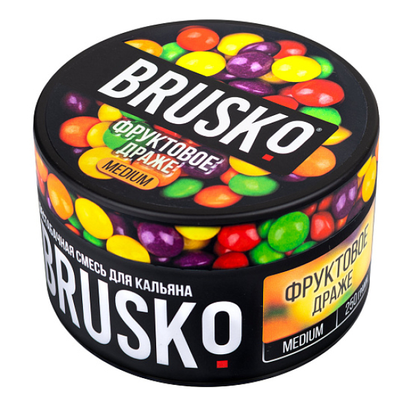 Смесь BRUSKO ФРУКТОВОЕ ДРАЖЕ (MEDIUM) 250 гр в Томске