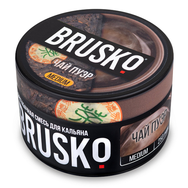 Смесь BRUSKO ЧАЙ ПУЭР (MEDIUM) 250 гр в Томске