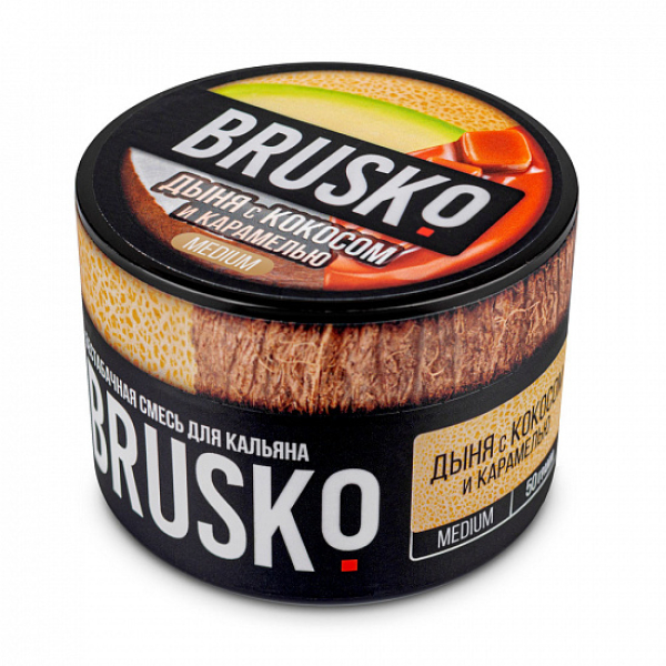 Смесь Brusko Medium Дыня кокос карамель 50 грамм в Томске