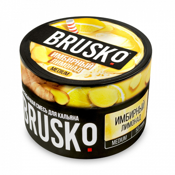 Смесь Brusko Medium Имбирный лимонад 50 грамм в Томске