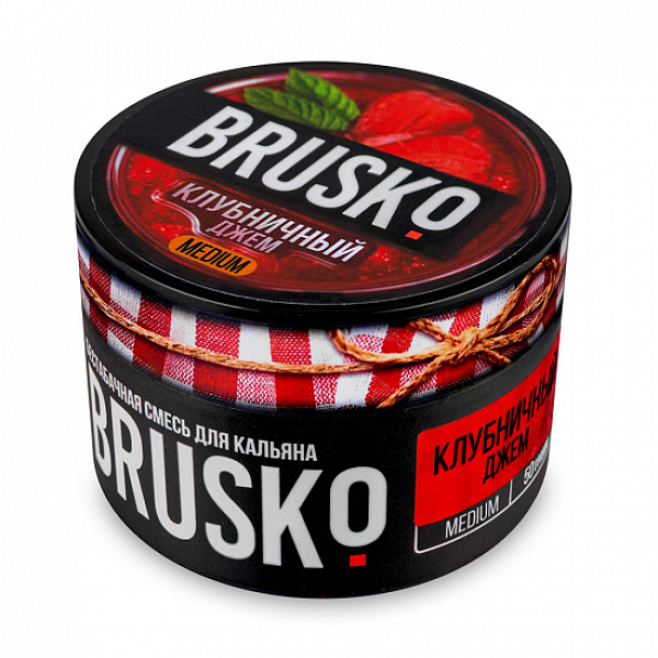 Смесь Brusko Medium Клубничный джем 50 грамм в Томске