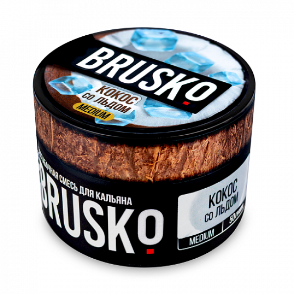 Смесь Brusko Medium Кокос лед 50 грамм в Томске