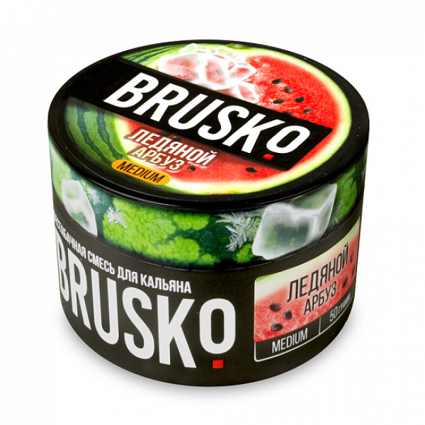 Смесь Brusko Medium Ледяной арбуз 50 грамм в Томске