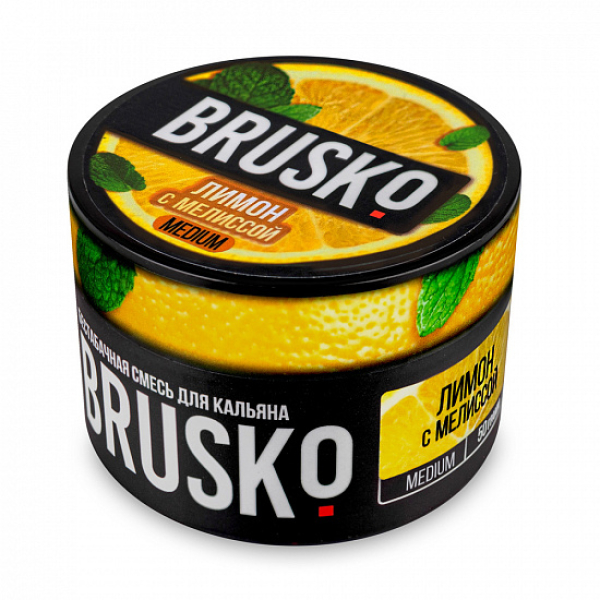 Смесь Brusko Medium Лимон мелисса 50 грамм в Томске