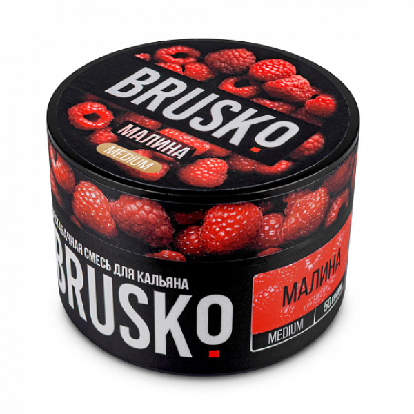 Смесь Brusko Medium Малина 50 грамм в Томске