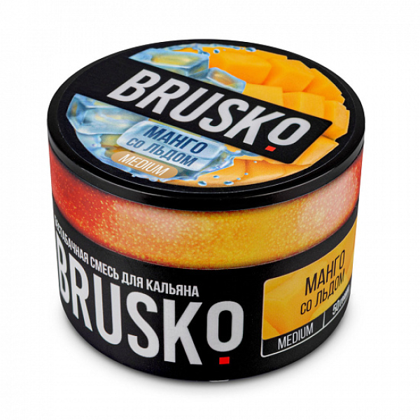 Смесь Brusko Medium Манго лед 50 грамм в Томске