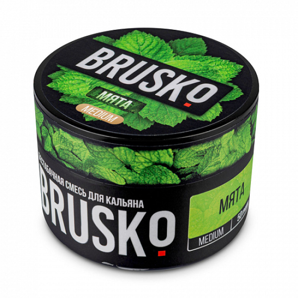 Смесь Brusko Medium Мята 50 грамм в Томске