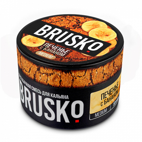Смесь Brusko Medium Печенье с бананом 50 грамм в Томске
