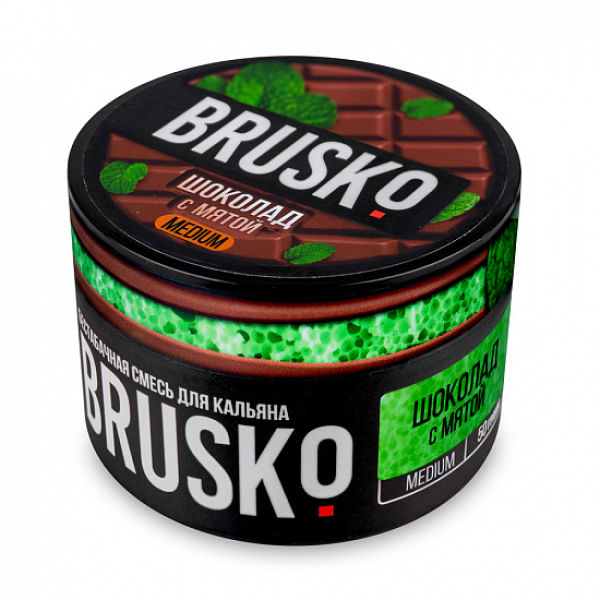 Смесь Brusko Medium Шоколад с мятой 50 грамм в Томске