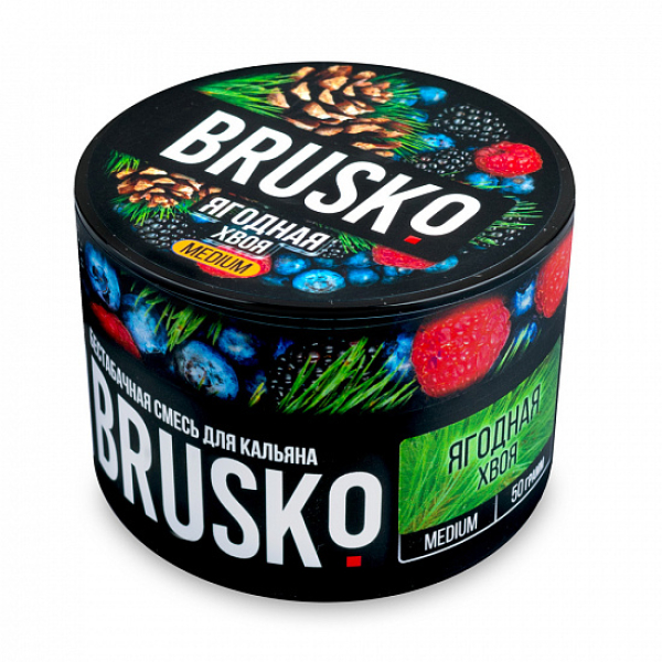Смесь Brusko Medium Ягодная хвоя 50 грамм в Томске