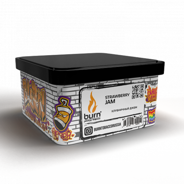 Табак BURN STRAWBERRY JAM 200 грамм в Томске