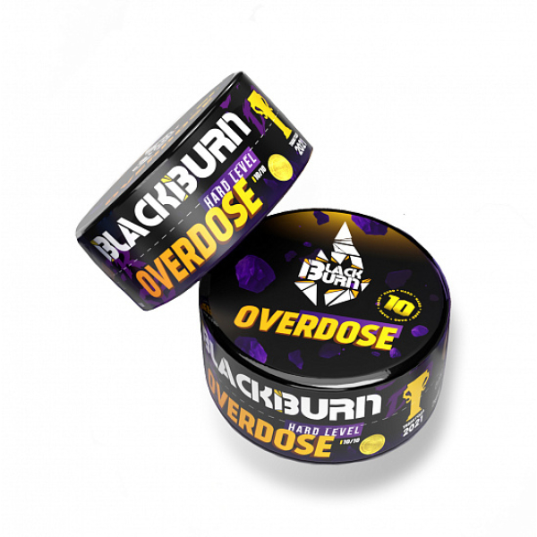 Табак BlackBurn Overdose 25 грамм в Томске