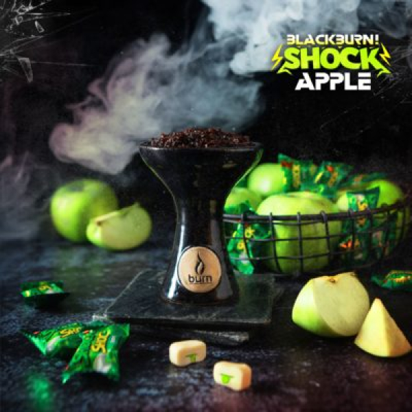Табак Blackburn Apple Shock 100 грамм в Томске