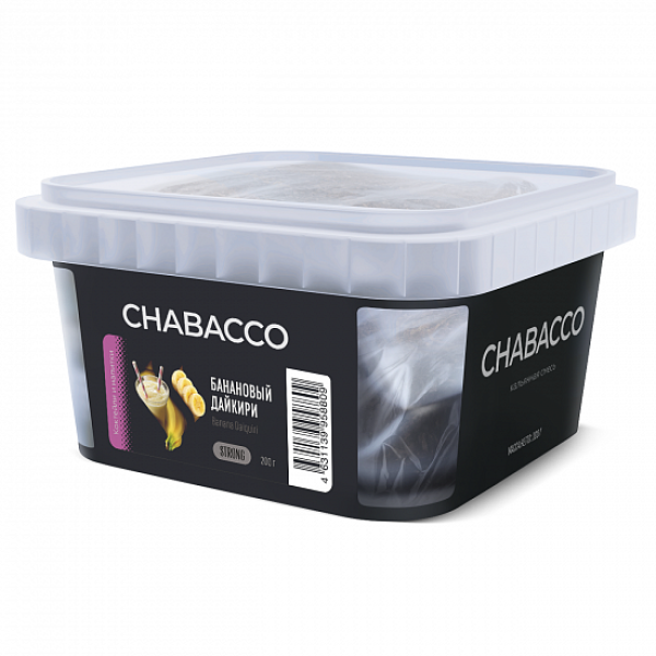 Смесь Chabacco Strong Banana Daiquiri (Банановый Дайкири) 200 гр в Томске