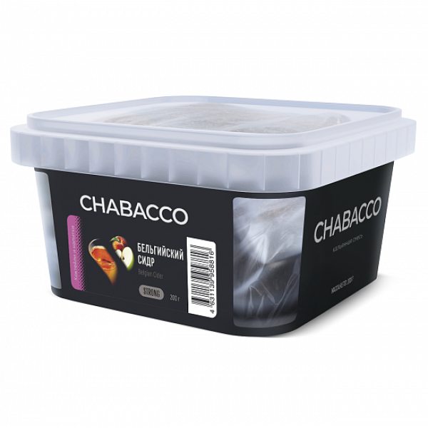 Смесь Chabacco Strong Belgian Cider (Бельгийский Сидр) 200 гр в Томске