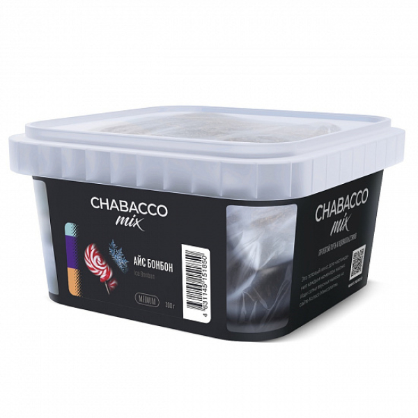 Смесь Chabacco mix Ice Bonbon (Айс Бонбон) 200 гр в Томске