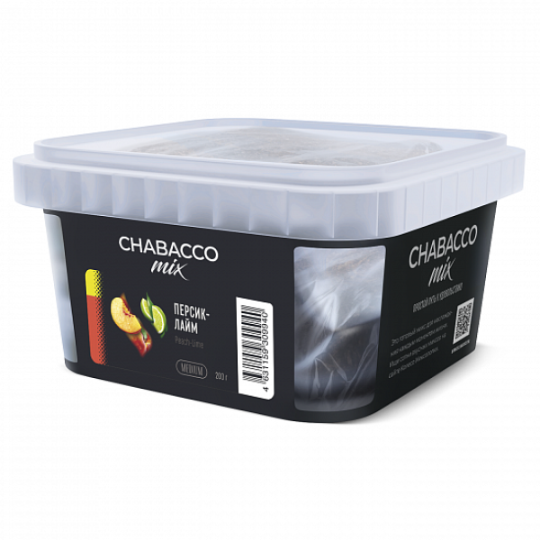 Смесь Chabacco mix Peach Lime (Персик Лайм) 200 гр в Томске