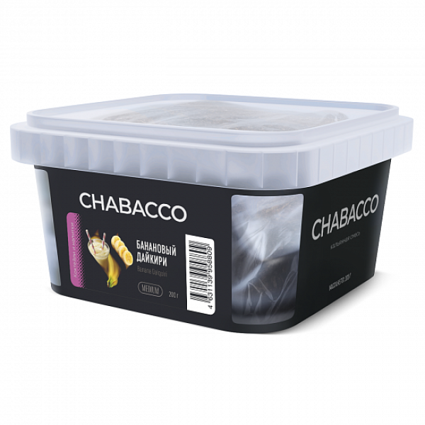 Смесь Chabacco Medium Banana Daiquiri (Банановый Дайкири) 200 гр в Томске