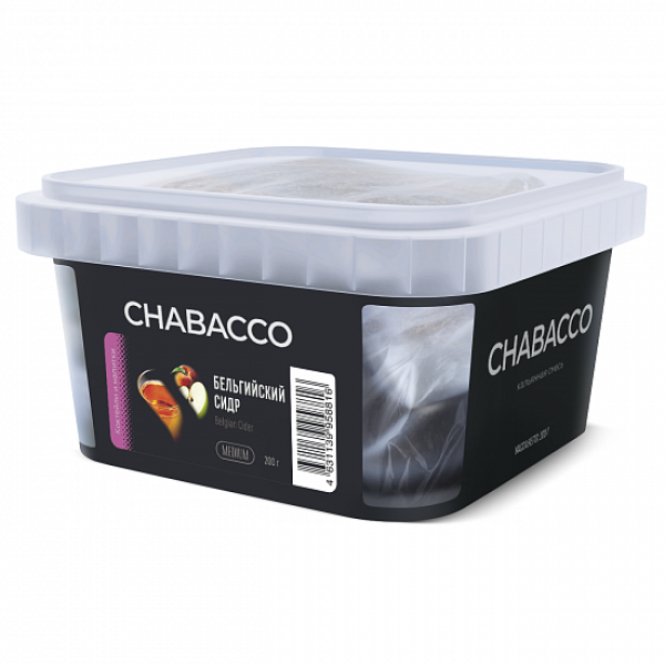 Смесь Chabacco Medium Belgian Cider (Бельгийский Сидр) 200 гр в Томске