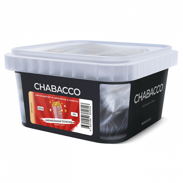 Смесь Chabacco Medium Caramel Corn (Карамельный Попкорн) 200 гр в Томске