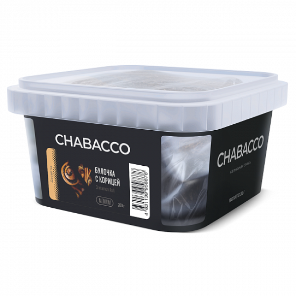 Смесь Chabacco Medium Cinnamon Roll (Булочка с Корицей) 200 гр в Томске